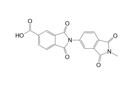 2-(2-Methyl-1,3-dioxo-5-isoindolinyl)-1,3-dioxo-5-isoindolinecarboxylic acid