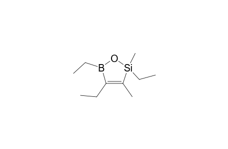 2,4,5-Triethyl-2,3-dimethyl-2,5-dihydro-1,2,5-oxasilaborole
