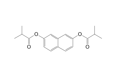 2,7-Dihydroxynaphthalene, bis(2-methylpropionate)