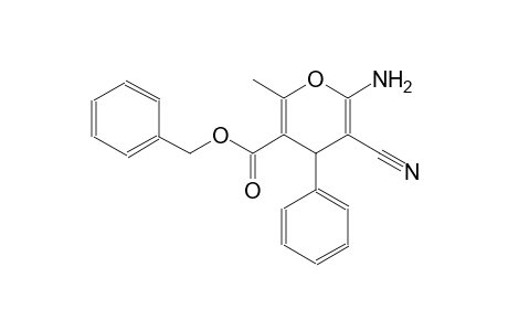 Benzyl 6-amino-5-cyano-2-methyl-4-phenyl-4H-pyran-3-carboxylate