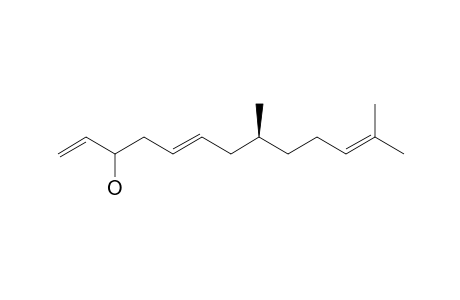 3(R,S)-hydroxy-8(S)-12-dimethyl-1,5(E),11-tridecatriene