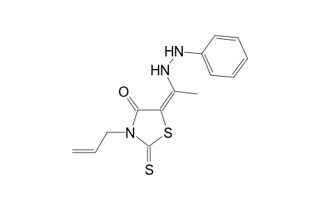 (5E)-3-Allyl-5-[1-(2-phenylhydrazino)ethylidene]-2-thioxo-1,3-thiazolidin-4-one