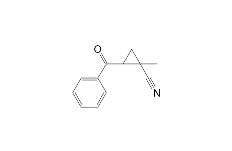 2-Benzoyl-1-cyano-1-methylcyclopropane