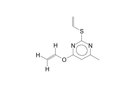 6-METHYL-2-VINYLTHIO-4-VINYLOXYPYRIMIDINE