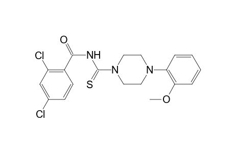 benzamide, 2,4-dichloro-N-[[4-(2-methoxyphenyl)-1-piperazinyl]carbonothioyl]-