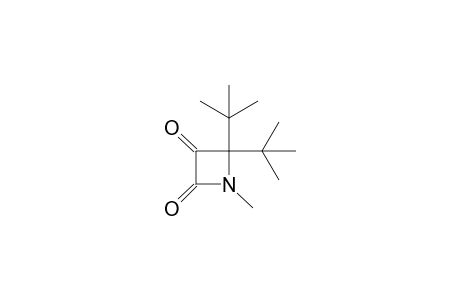 4,4-Ditert-butyl-1-methyl-azetidine-2,3-dione