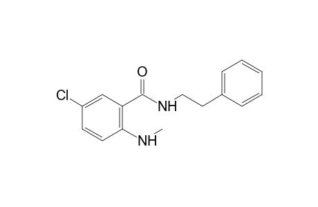 5-Chloro-2-methylamino-N-phenethylbenzamide