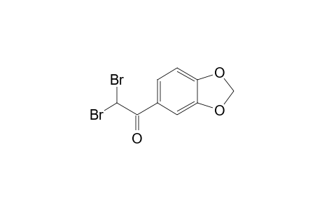 2,2-Dibromo-1-(3,4-methylenedioxyphenyl)ethanone