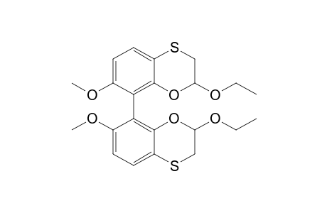 2-Ethoxy-8-(2-ethoxy-7-methoxy(2H,3H)-benzo[e]-1,4-oxathiin-8-yl)-7-methoxy-2H,3H-benzo[e]1,4-oxathiane