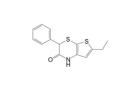 6-Ethyl-3-phenyl-1H-thieno[2,3-b][1,4]thiazin-2(3H)-one