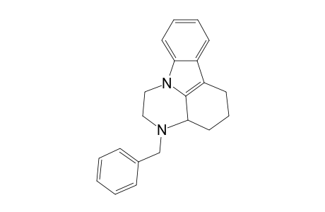 3-benzyl-2,3,3a,4,5,6-hexahydro-1H-pyrazino[3,2,1-jk]carbazole