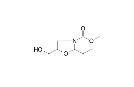 Methyl 2-tert-butyl-5-(hydroxymethyl)-1,3-oxazolidine-3-carboxylate