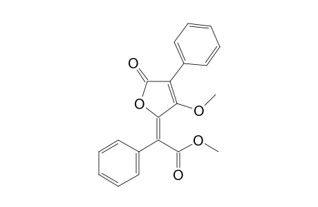 .delta.2(5H),.alpha.-Furanacetic acid, 3-methoxy-5-oxo-.alpha.,4-diphenyl-, methyl ester, (E)-