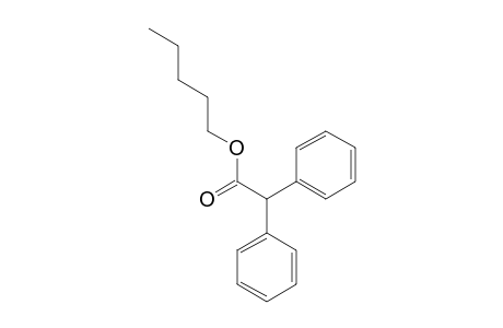 diphenylacetic acid, pentyl ester