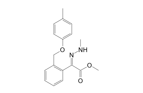 Benzeneacetic acid, .alpha.-(methylhydrazono)-2-[(4-methylphenoxy)methyl]-, methyl ester