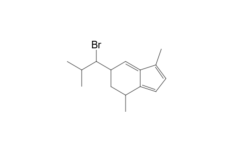 6-(1-Bromo-2-methylpropyl)-1,4-dimethyl-5,6-dihydro-4H-indene