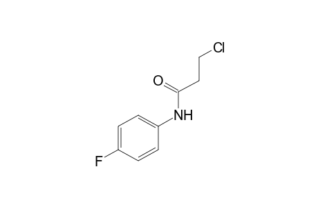 3-chloro-4'-fluoropropionanilide
