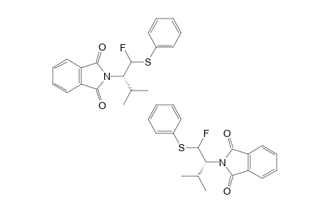 2-[1-[FLUORO-(PHENYLSULFANYL)-METHYL]-2-METHYLPROPYL]-ISOINDOLE-1,3-DIONE