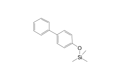 4-Phenylphenol, tms derivative