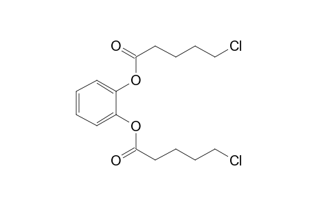 1,2-Benzenediol, o,o'-di(5-chlorovaleryl)-