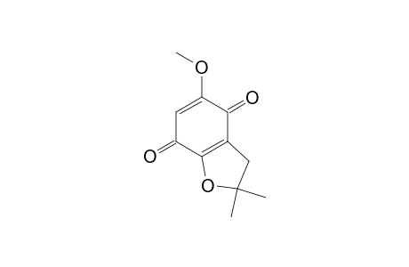 5-Methoxy-2,2-dimethyl-2,3-dihydrobenzofuran-4,7-dione