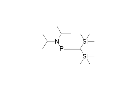 P-DIISOPROPYLAMINO-C,C-BIS(TRIMETHYLSILYL)PHOSPHAETHENE