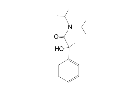 2-Hydroxy-2-phenyl-N,N-di(propan-2-yl)propanamide