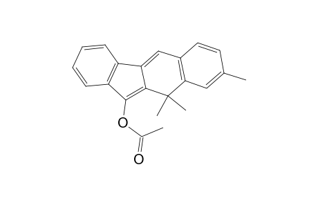 8,10,10-tri-methyl-10H-benzo[b]fluoren-11-yl acetate