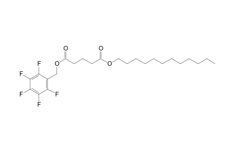 Glutaric acid, dodecyl pentafluorobenzyl ester