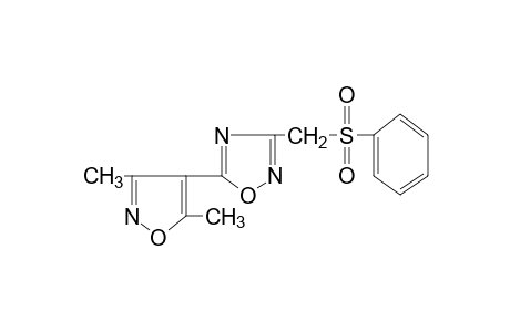 5-(3,5-dimethyl-4-isoxazolyl)-3-[(phenylsulfonyl)methyl]-1,2,4-oxadiazole