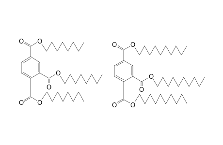 Tri(n-octyl,n-decyl)trimellitate