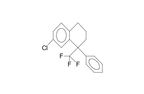 7-Chloro-1-trifluoromethyl-1-phenyl-tetralin