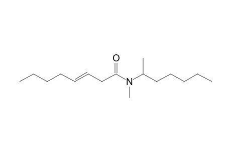 oct-3-Enoylamide, N-methyl-N-(hept-2-yl)-