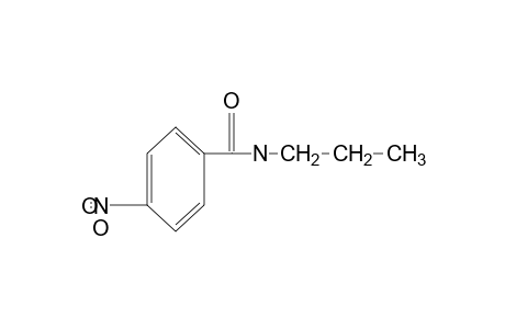 p-nitro-N-propylbenzamide