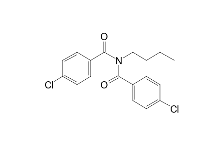 4-Chlorobenzamide, N-(4-chlorobenzoyl)-N-butyl-