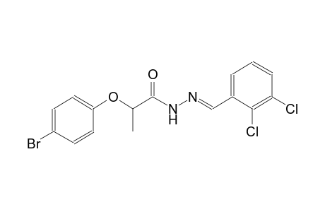 propanoic acid, 2-(4-bromophenoxy)-, 2-[(E)-(2,3-dichlorophenyl)methylidene]hydrazide