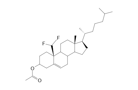 19,19-Difluorocholesteryl acetate