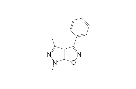 4,6-DIMETHYL-3-PHENYL-6H-PYRAZOLO-[4,3-D]-ISOXAZOLE