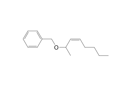 Benzene, [[(1-methyl-2-heptenyl)oxy]methyl]-