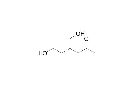 6-Hydroxy-4-(hydroxymethyl)hexan-2-one