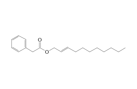 Phenylacetic acid, undec-2-enyl ester