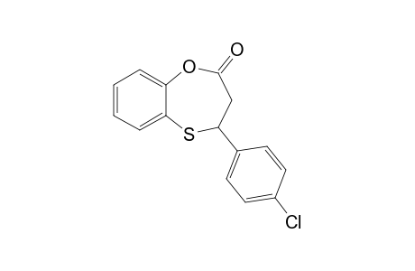 4-(PARA-CHLOROPHENYL)-1,5-BENZOXATHIEPIN-2-ONE