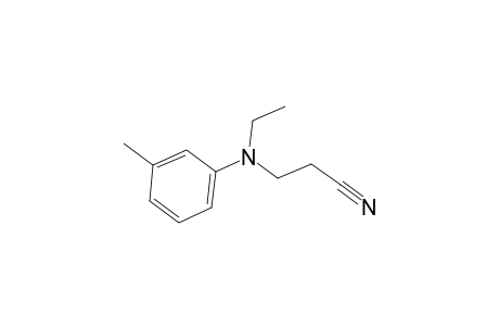 3-(N-ethyl-m-toluidino)propionitrile