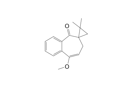 9-Methoxy-2',2'-dimethylspiro[benzo[7]annulene-6,1'-cyclopropan]-5(7H)-one