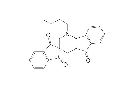 Spiro[2H-indene-2,3'-[3H]indeno[1,2-b]pyridine]-1,3,5'(2'H)-trione, 1'-butyl-1',4'-dihydro-