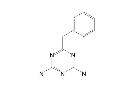 2-benzyl-4,6-diamino-s-triazine