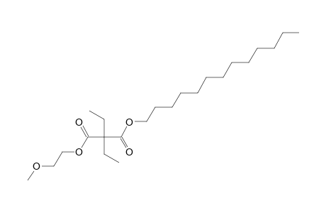 Diethylmalonic acid, 2-methoxyethyl tridecyl ester