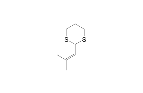 2-(2-Methylprop-1-enyl)-1,3-dithiane