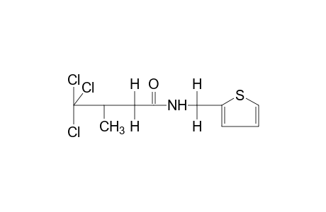 3-methyl-N-(2-thenyl)-4,4,4-trichlorobutyramide