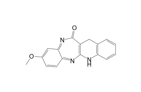 9-Methoxy-5H,13H-quino[2,3-b][1,5]benzodiazepin-12-one